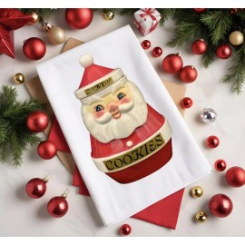 Holt Howard Christmas Style Tea Towel Waffle Knit