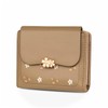 Yupneih Wallets for Women, brown, Classic