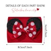 choicbaby Baby Girl Headbands Mouse Ears Headwrap with Sequin Polka