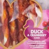Zeus BetterBones Twisted Dog Chew Sticks with Duck Meat and