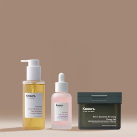 Knowles Moisture Soothing 3-Piece Set Cleanser + Serum + Pad Hypoallergenic soothing moisturizing care for sensitive skin / 놀스 수분 진정 3종 세트 클렌저+세럼+패드 민감피부 저자극 진정 보습케어