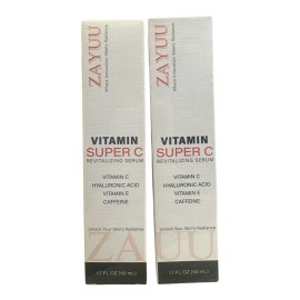 ZAYUU Super Vitamin C Face Serum for Mature Skin: All-In-One Hydrating Anti-Aging Form