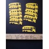 Unbranded 12 new School Bus for greeting card die cuts scrapbook die cut