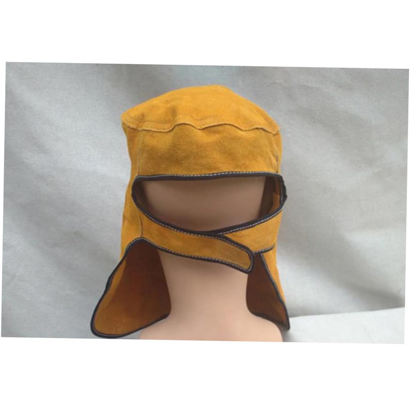 KONTONTY Solar Auto Darkening Welding Hood Professional Cowhide Leather Mask