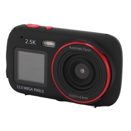 Digital Camera, Autofocus, 72 Megapixels, 2.5K, Photo 1520P, Video Recording, Autofocus Lens, 16x Digital Zoom, Lightweight, Compact, School Trips, Students, Beginners, Gatherings, Graduation