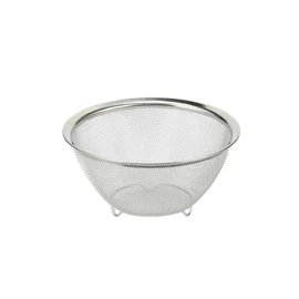 Pearl Metal Bowl Colander, 7.1 inches (18 cm), Stainless Steel, At Aqua HB-4076