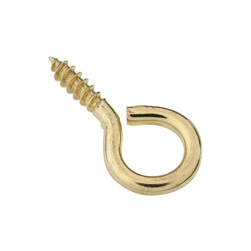 National Hardware N119-289 V2015 Screw Eyes - Solid Brass in