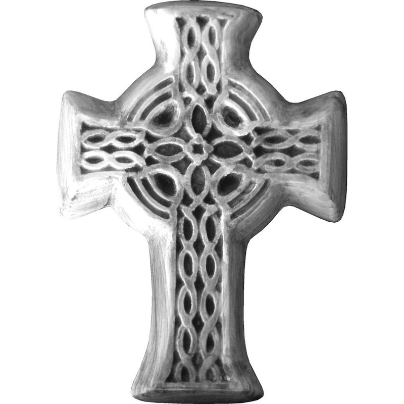 Garden Concrete Mould Celtic Cross