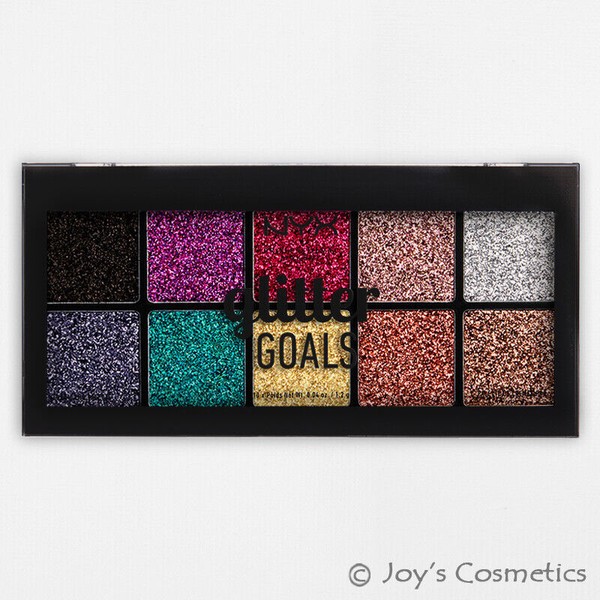 1 NYX Glitter Goals Cream Pro Palette - Face & Body "GGCPP01" *Joy's cosmetics*