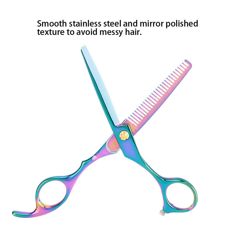 Professional Colorful Sharpness Edge Hair Scissors Barber Salon Hairdressing ScissorsHair