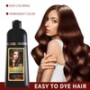 MOKERU Professional Argan Oil Hair Dye Color Shampoo 500 ML