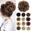 Benehair Tousled Updo Messy Bun Hair Piece Fluffy Scrunchy Updo