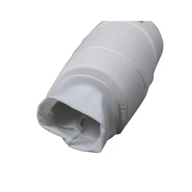 ISAMI L-1103 Knee Guard Knee Supporter (White, S (Upper Knee 11.0 - 15.0 inches (28 - 38 cm), Length 6.7 inches (17 cm))