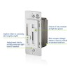 Leviton SureSlide Ceiling Fan Control and Dimmer Switch for LED,