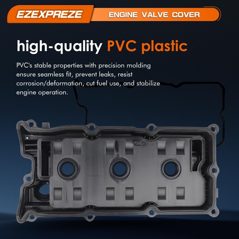 Ezexpreze Pair Engine Valve Covers Compatible with 2005-2019 Nissan Frontier