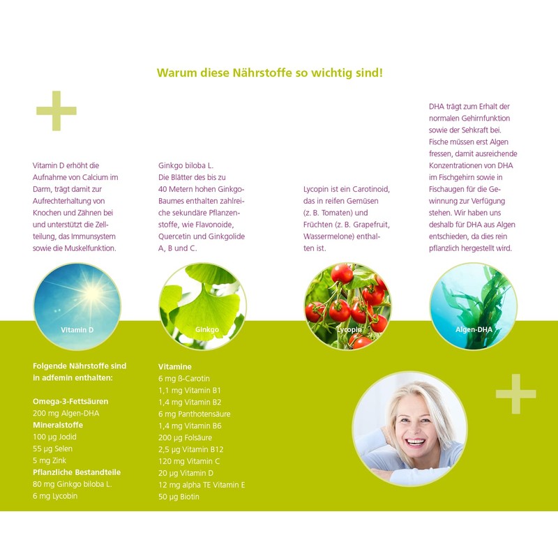 adfemin Vitamins & Minerals Quarter Pack for Women 40+ -