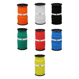 Hummelt® SilverLine Elastic Expander Rope 8 mm 10, 20, 30, 50, 100 m, Black, Red, White, Green, Yellow, Blue, Orange