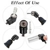 105° Right Angle Drill Attachment (Black)