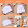 12 Pack Chef Hats for Kids, Disposable Chefs Hat Bulk