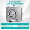 Up to 70CFM 763RLN B Unit Fan, Compatible with Nutone