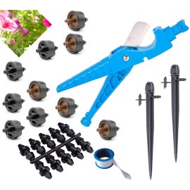 Digg Basic Drip Irrigation Mini Kit Tube Cutter / Adjustable Stake / Emitters / Punch