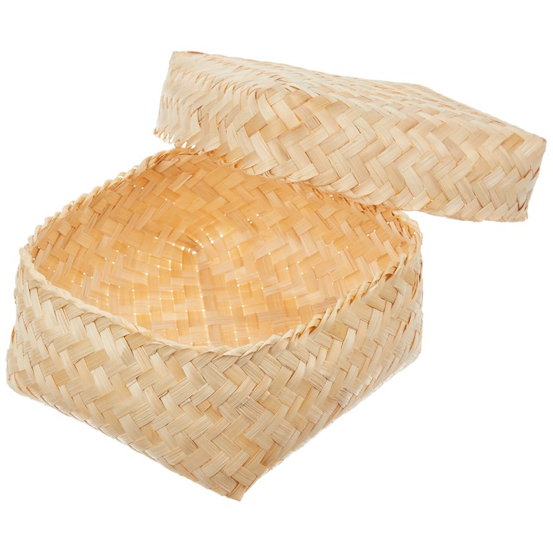 Chidorisangyou Basket, Natural, 5.9 x 5.9 x 2.8 inches (15