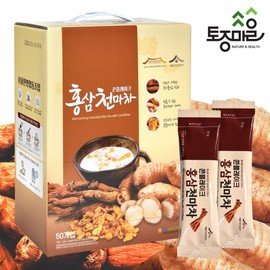 native village (Hyundai Hmall) [Native Village] Red Ginseng Cheonmacha Corn Flakes 50 pieces / (현대Hmall) [토종마을]홍삼천마차 콘플레이크 50개입