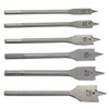 Aussel 6PCS Wood Flat Drill Bits Set 10,12,16,18,20&25mm Woodworking Hole