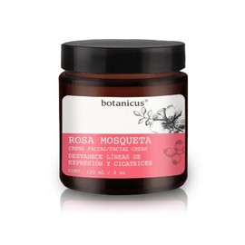 Crema Hidratante Facial con Rosa Mosqueta – Antiedad, Antiarrugas, Desvanece Manchas, Rápida Absorción, Con Aceite Natural de Rosa Mosqueta