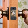PATIKIL 1" x 2.24" Deadbolt Strike Plate, 1 Set Adjustable