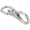 Faneta Stainless Steel Swivel Eye Snap Hooks, Flag Pole Clips,