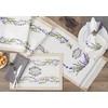 DII Lavender Fields Tabletop Collection Cotton Woven, Table Runner, 14x72