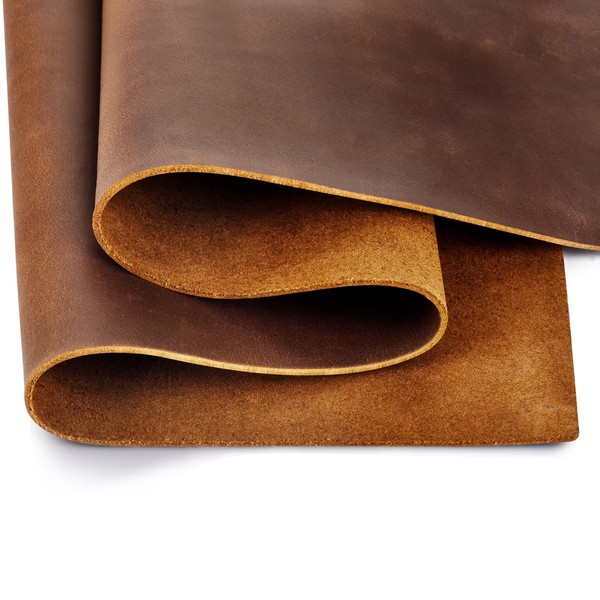 Tooling Leather Square 1.8-2.0MM Thick Genuine Top Full Grain Oil