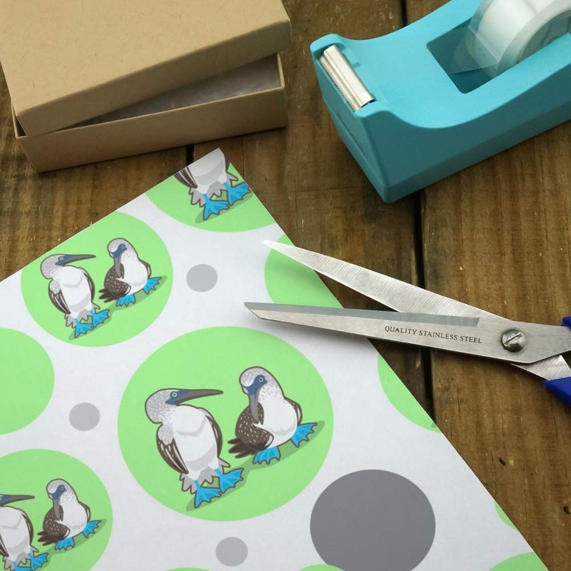 GRAPHICS & MORE Pair of Blue Footed Boobies Gift Wrap