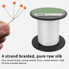 PE Braided Fishing Line Abrasion Resistance 4 Strand Braid Sea