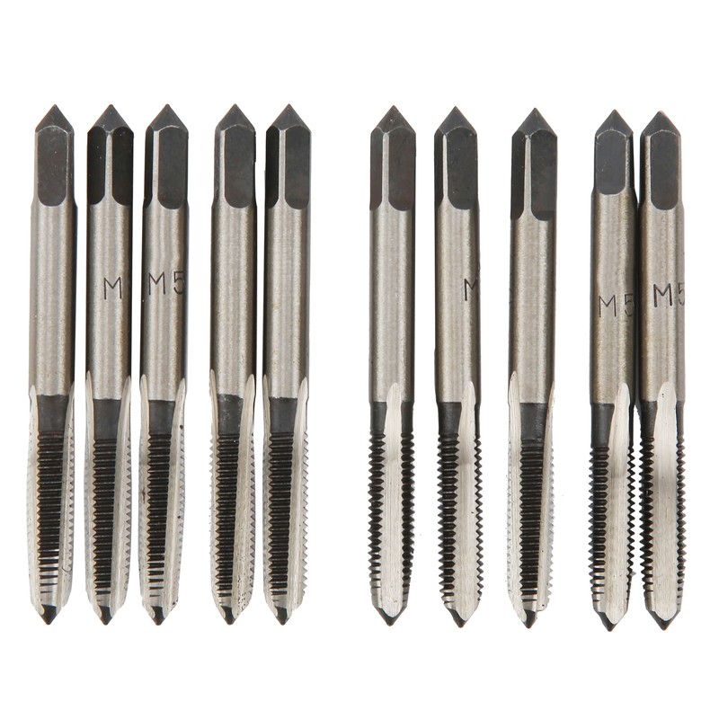 Screw Thread Tap Drill Manual Straight Flute Carbon Steel Industrial