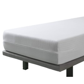 Velfont - Mattress Encasement 120x190/200 cm Small Double | Resistant And Breathable | Zipped Mattress | 30 cm Deep Fitted Skirt