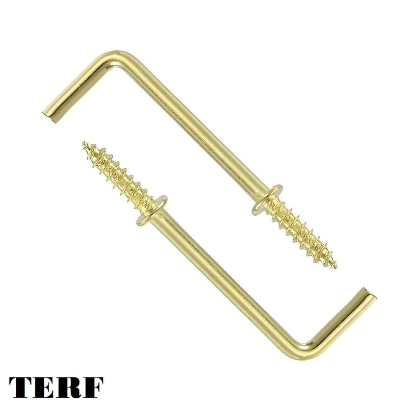 TERF® 38mm Square Bend Shoulder Cup Hook Screw 38mm (1.5