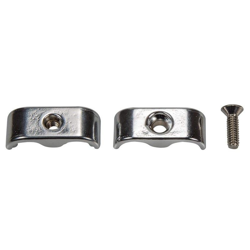 Rope Clamp - Chrome Plated Brass - 3/4" Rope
