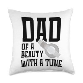 Gtube Accessories for Babies Tubie Supplies Feeding Tube Throw Pillow
