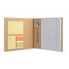 PromotionGift Notebook with stickynotes & pen - white