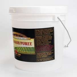 African Birds Eye (Piri Piri) Chili Pepper Mash by Fiery Farms - Bulk (1 Gal) Bring Heat, Exotic Fruity - Sweet Flavors (approx 175K SHUs) Fresh Pepper Replacement | Gluten Free - non GMO - Kosher