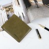 VISOUL Mens Bifold Leather RFID Blocking Wallet with 2 ID