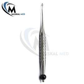 MuskalMed MuskalMed New Distally Angled Sharpened Spade Root Proximator PDL Dental Elevator Stainless Steel Polish Instruments ELV-03