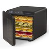 CROWNFUL Food Dehydrator Machine, 7 Stainless Steel Trays, Large Drying
