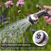Yardeen Garden Hose Spray Gun with 7 Patterns, Metal Rear
