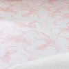 Catherine Lansfield Bow Single Fitted Sheet White/Pink