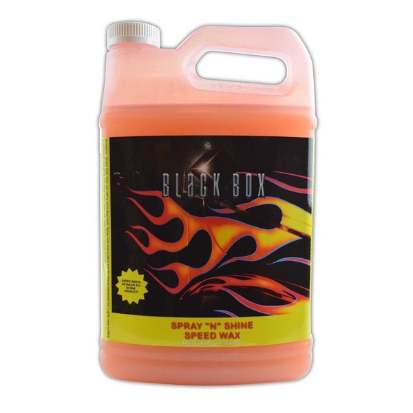 Black Box Spray-N-Shine Speed Wax 128 Oz Bottle
