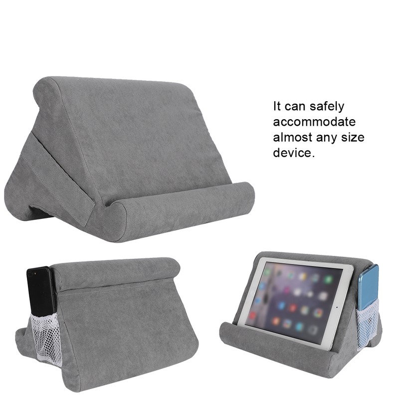Multi Angle Reading Holder Desktop Stand Soft Pillow for Mobile