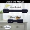 8er Pack Kinder Schubladensicherung Schwarz Sicherheitsschlösser Kindersichere Schlösser Ohne Bohren
